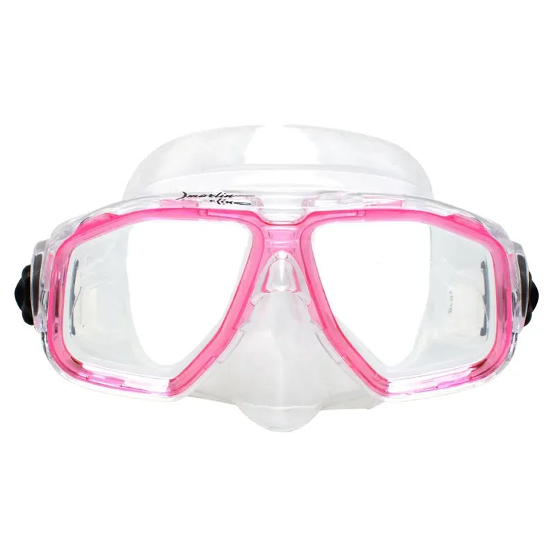 Neuheit Snorkeling Mask Junior Kids Pink-Clear Marlin 213134