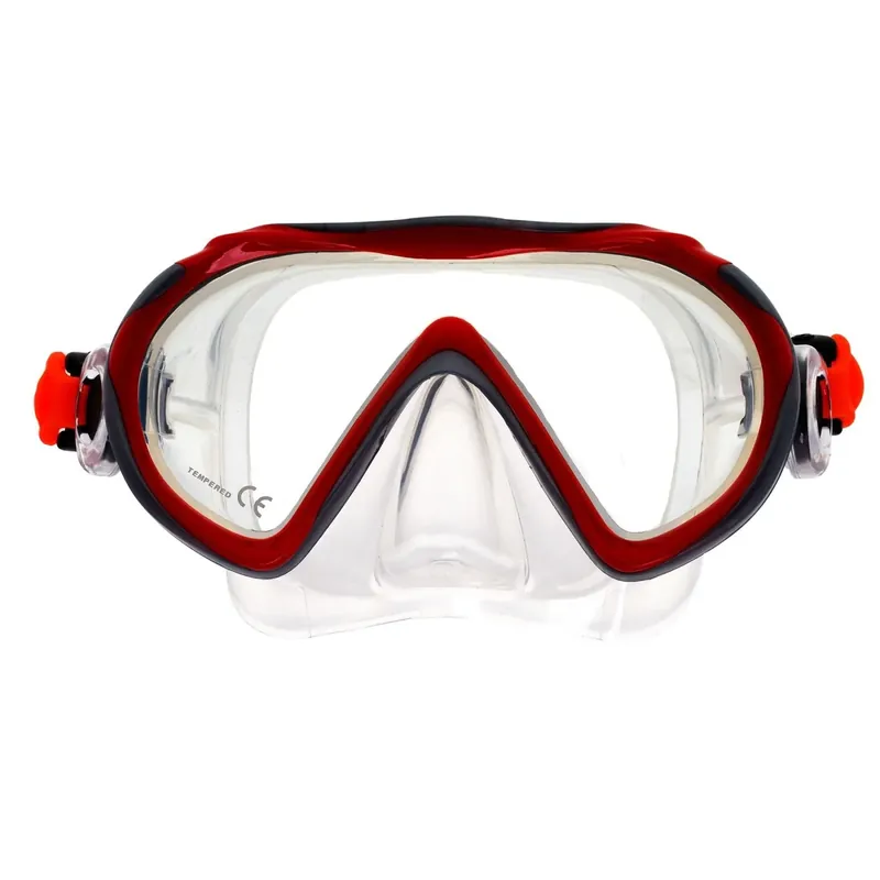 Neue Ware Snorkeling Mask Joy Kids Red-Silver-Clear Marlin 214174