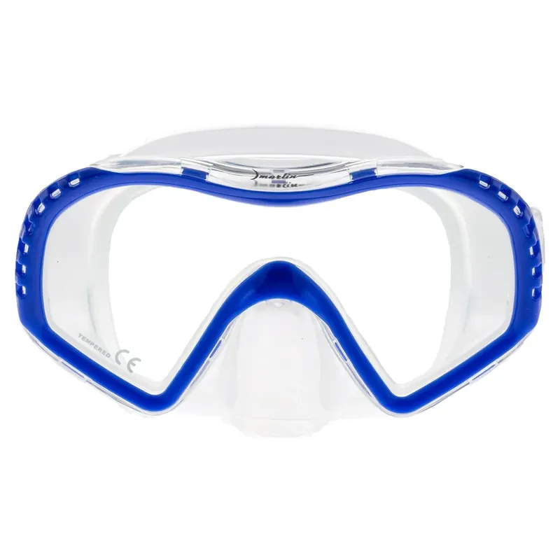 Snorkeling Mask Look Kids Blue-Clear Marlin 117442 Geprüft