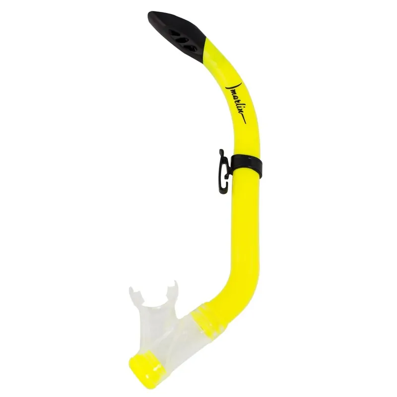 Meistverkauft Snorkel Tube Junior Kids Yellow-Clear Marlin 213174