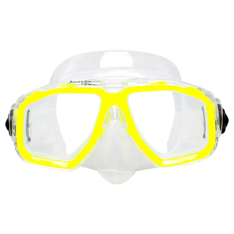 Angebot Snorkeling Mask Junior Kids Yellow-Clear Marlin 213133