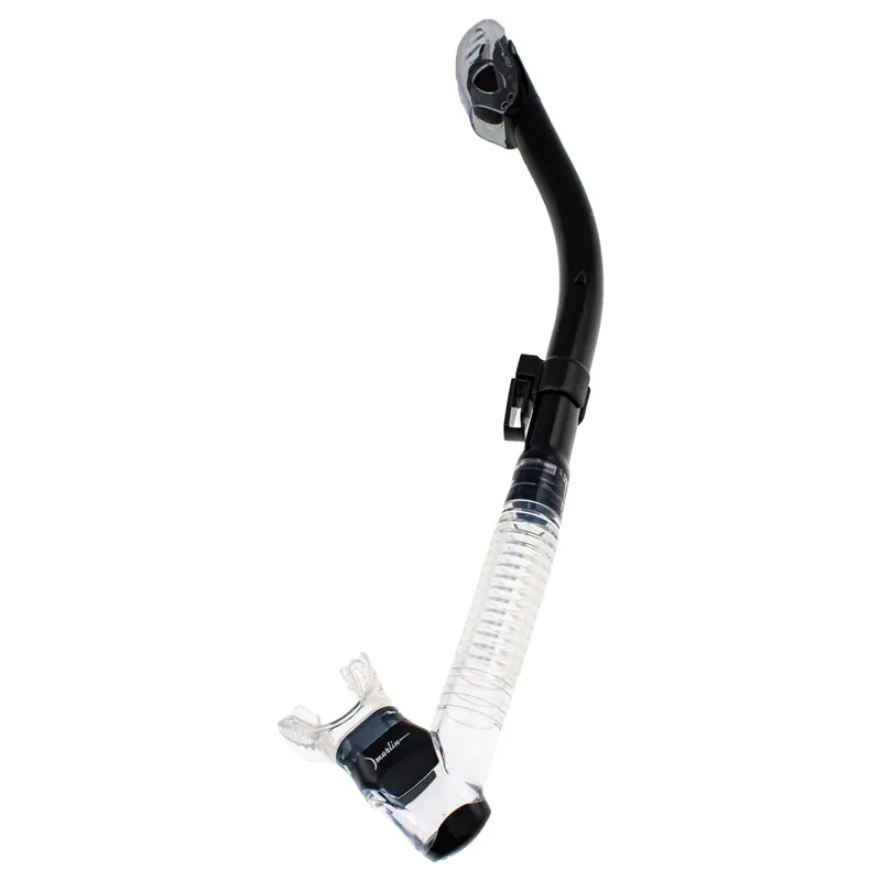 Sonderangebot Snorkel Tube Dry Lux Black-Clear Marlin 216418