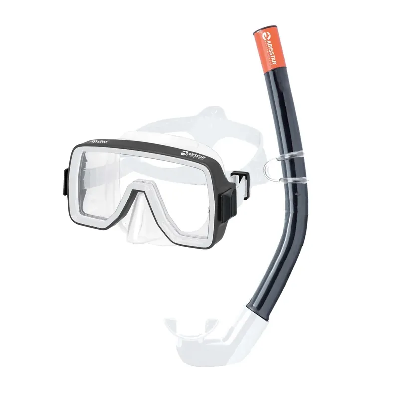 Snorkeling Set Mythos Clear-Black Abysstar 63185BK Günstig