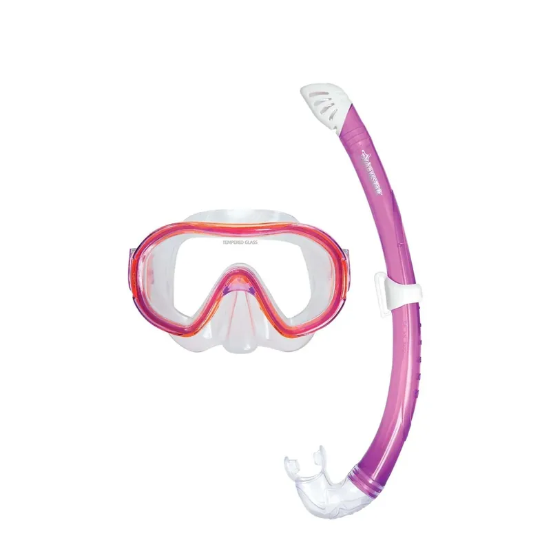 Versand Am Gleichen Tag Snorkeling Kit Funny Kids Clear-Violet Abysstar 63048VL
