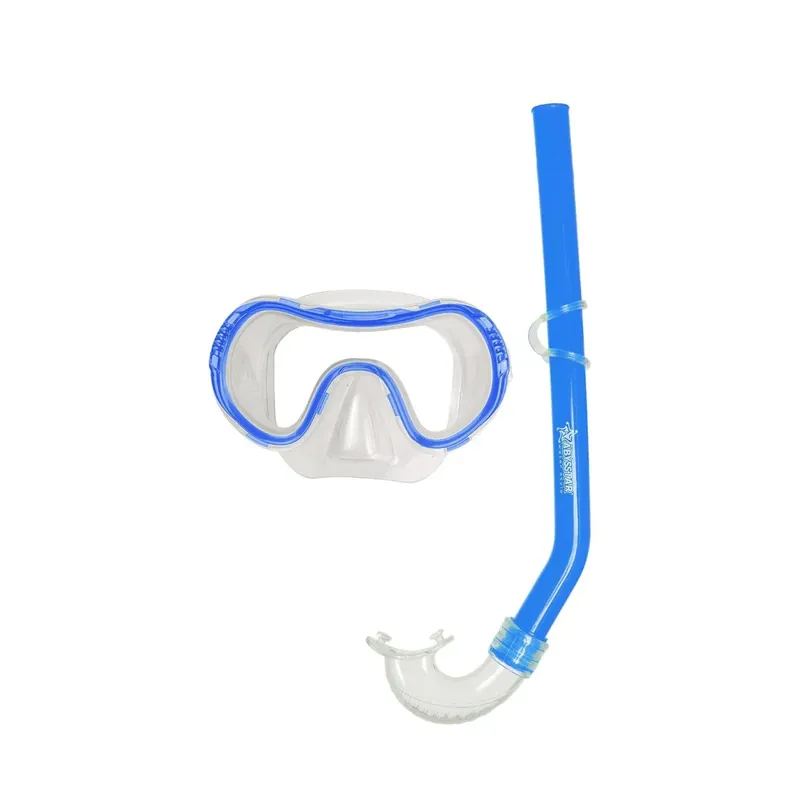 Snorkeling Kit Lion Kids Blue Abysstar 69779BL Markenware