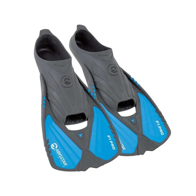 Geprüft Snorkeling Fins F1 Pro Blue 36-37 Abysstar 68202BL