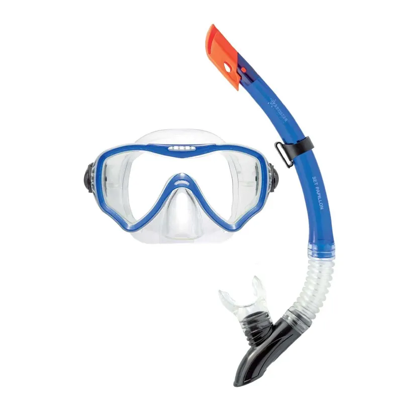 Bestseller Snorkeling Kit Papillon Clear-Blue Abysstar 62944BL