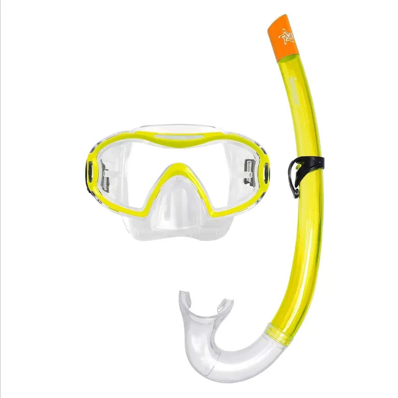 Preisreduziert Snorkeling Kit Nemo Kids Clear-Yellow Abysstar 69778YLL