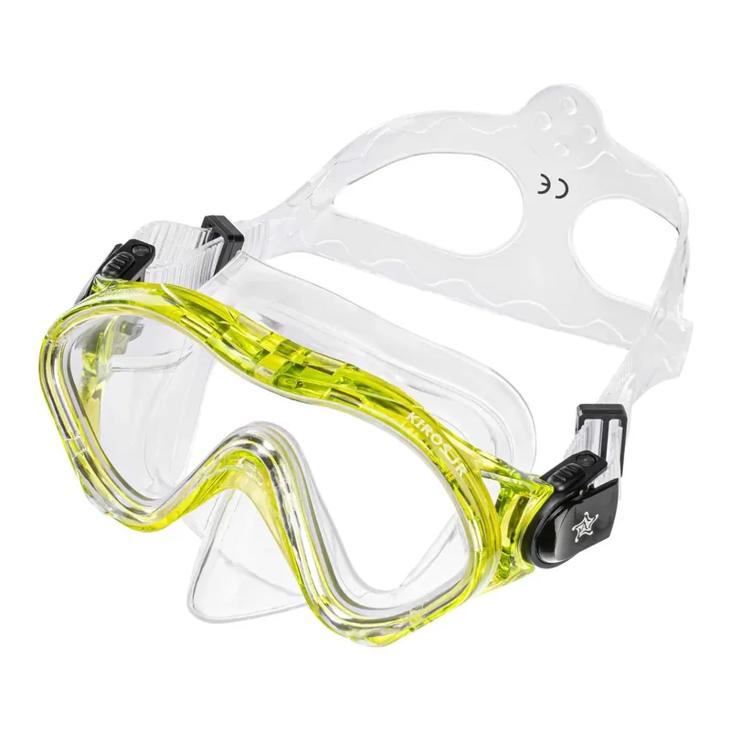 Bestseller Snorkeling Mask Kiros Kids Clear-Yellow Abysstar 50051YL