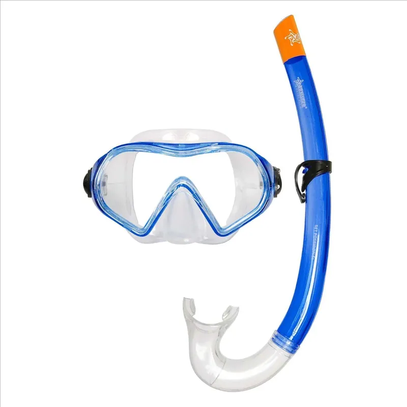 Snorkeling Kit Podeison Clear-Blue Abysstar 50052BL Solange Der Vorrat Reicht
