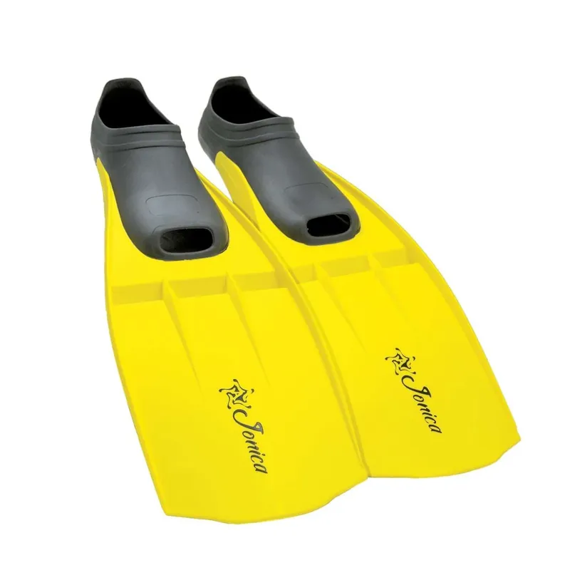 Geprüft Snorkeling Fins Jonica Yellow Size 41-42 Abysstar 69549YL