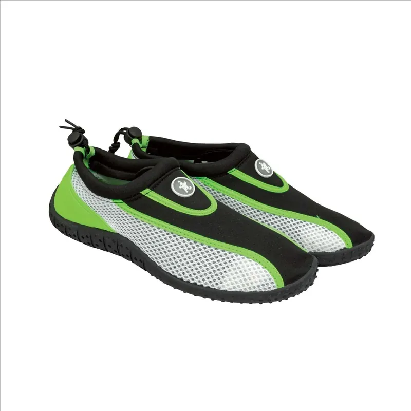 Water Shoes Ocean Black-White-Green Size 37 Abysstar 50088 Wochenendangebot
