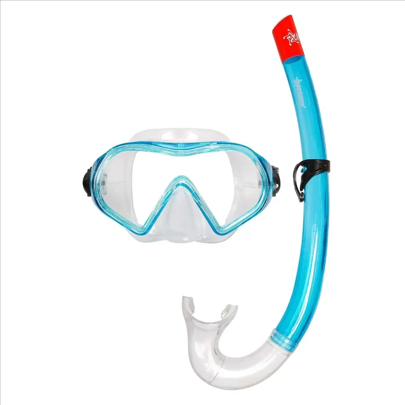 Markenware Snorkeling Kit Podeison Clear-Marine Abysstar 50052MR