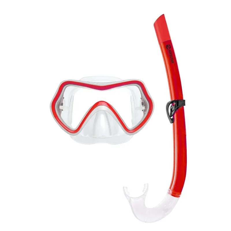 Expressversand Snorkeling Kit Giove Red Abysstar 69777RD