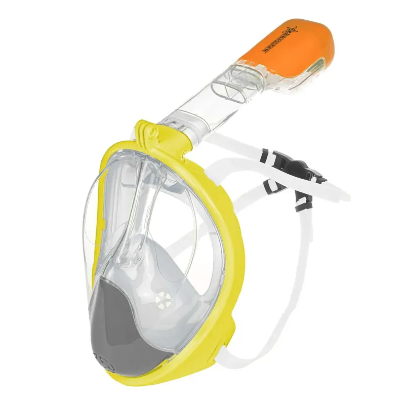 Snorkeling Full Face Mask Galaxy Yellow S-M Abysstar 67055YL Zertifiziert