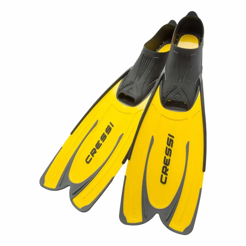 Snorkeling and Swimming Fins Agua Yellow EU 43-44-UK 8,5-9,5 Cressi CA201043 Preiswert