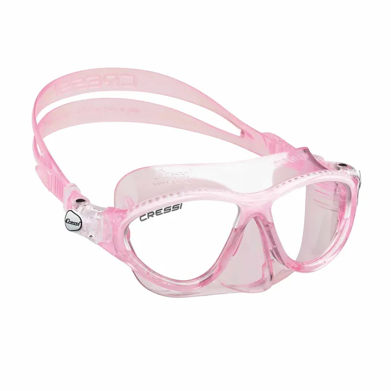 Snorkeling Silicone Mask Moon Kid Colorama Pink-White Cressi DN200834 Finale Aktion