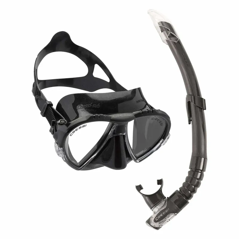 Snorkeling Kit Matrix and Gamma Dark Cressi DS302510 Solange Der Vorrat Reicht