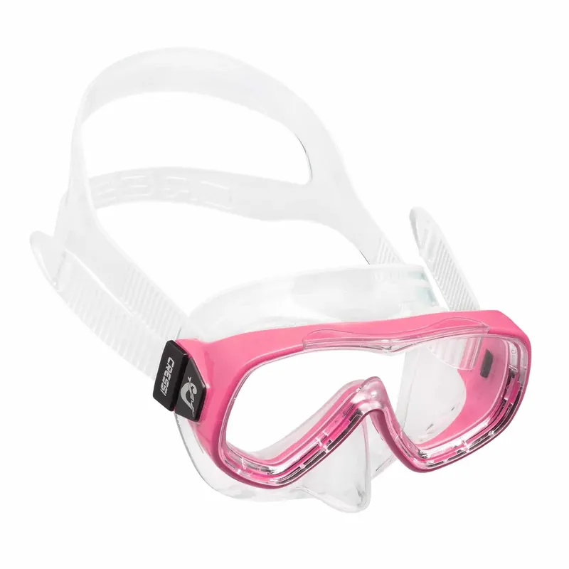 Mega-Angebot Snorkeling Silicone Mask Piumetta Transparent-Pink Cressi DN200540