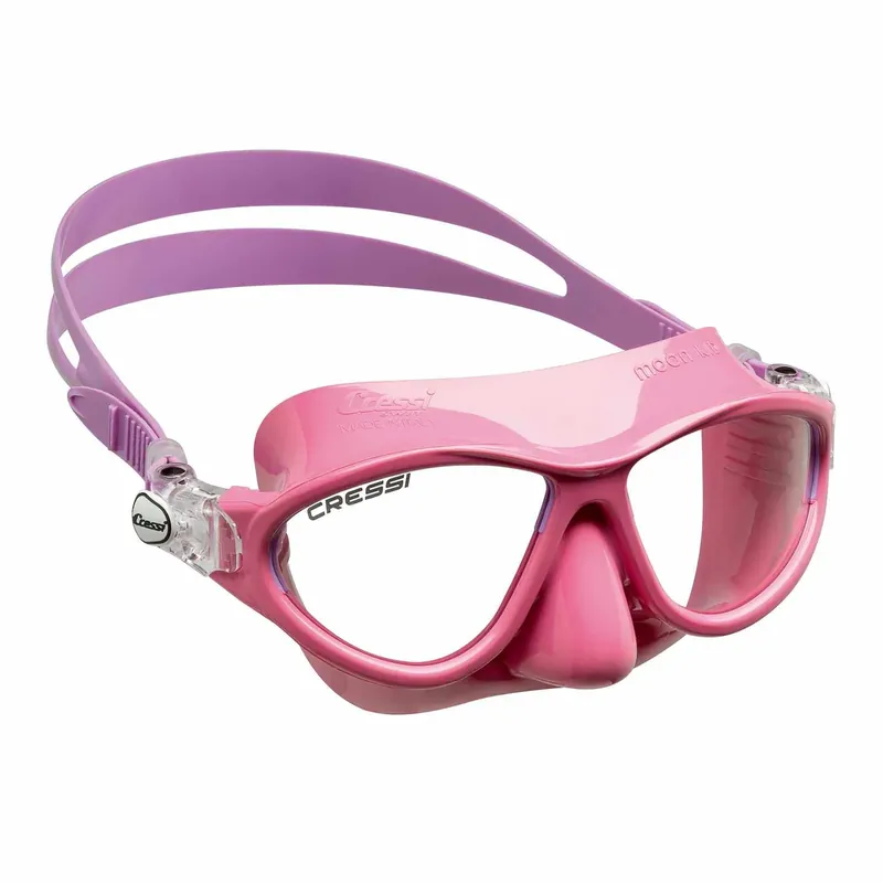Snorkeling Silicone Mask Moon Kid Colorama Pink-Lilac Cressi DN200740 Neue Kollektion