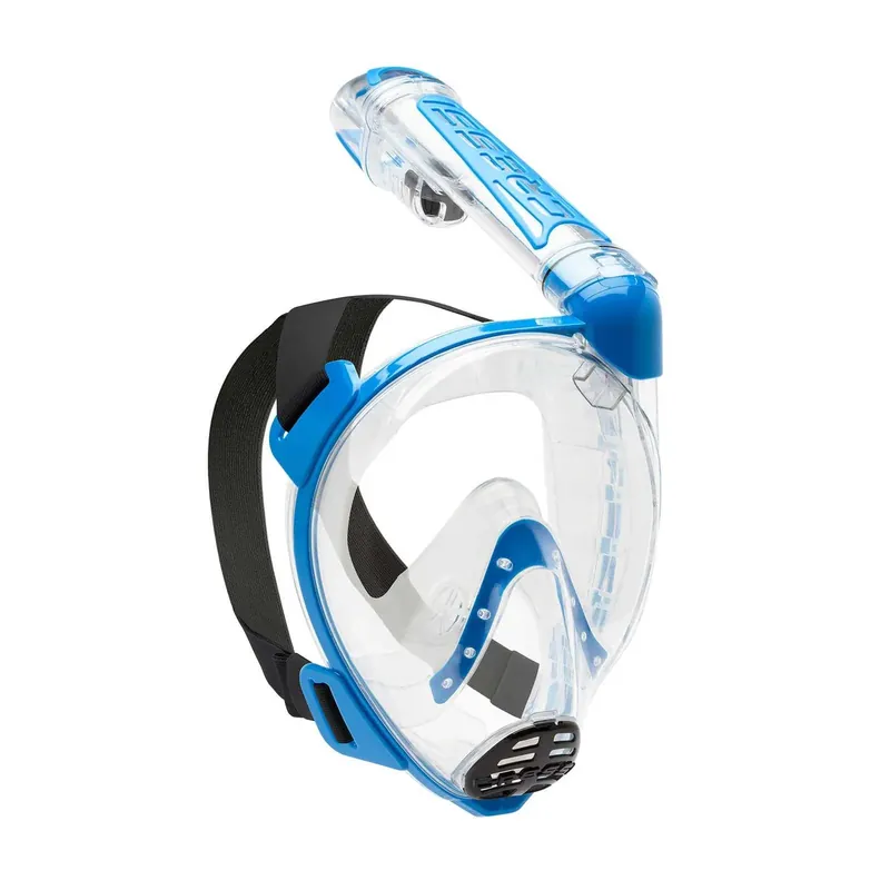 Snorkeling Full Face Mask Duke Transparent-Blue S-M Cressi XDT000020 Jetzt Kaufen