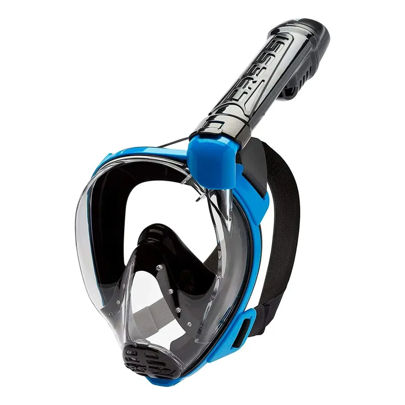 Snorkeling Full Face Mask Baron Dark-Blue S-M Cressi XDT025020 Top-Preis