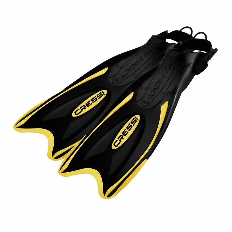 Snorkeling and Swimming Fins Palau Black-Yellow EU 44-47-UK 10-13 Cressi CA115144 Direkt Vom Hersteller