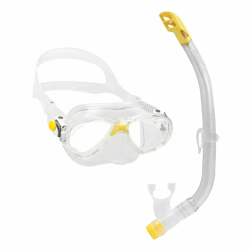 Zertifiziert Snorkeling Kit Marea Vip Kids Yellow Cressi DM1000061