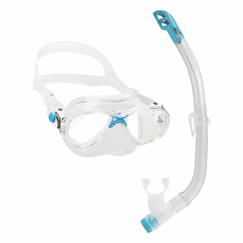 Snorkeling Kit Marea Vip Kids Blue Cressi DM1000062 Versand Am Gleichen Tag