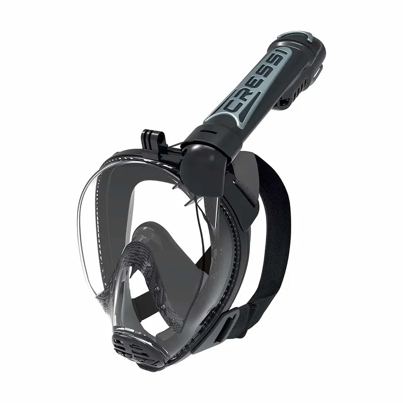 Neue Ware Snorkeling Full Face Mask Duke Action Dark-Black M-L Cressi XDT015250