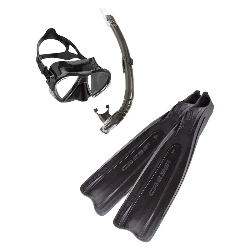 Bestseller Snorkeling Kit Pro Star Black EU 45-46-UK 10-11 Cressi BG18954546