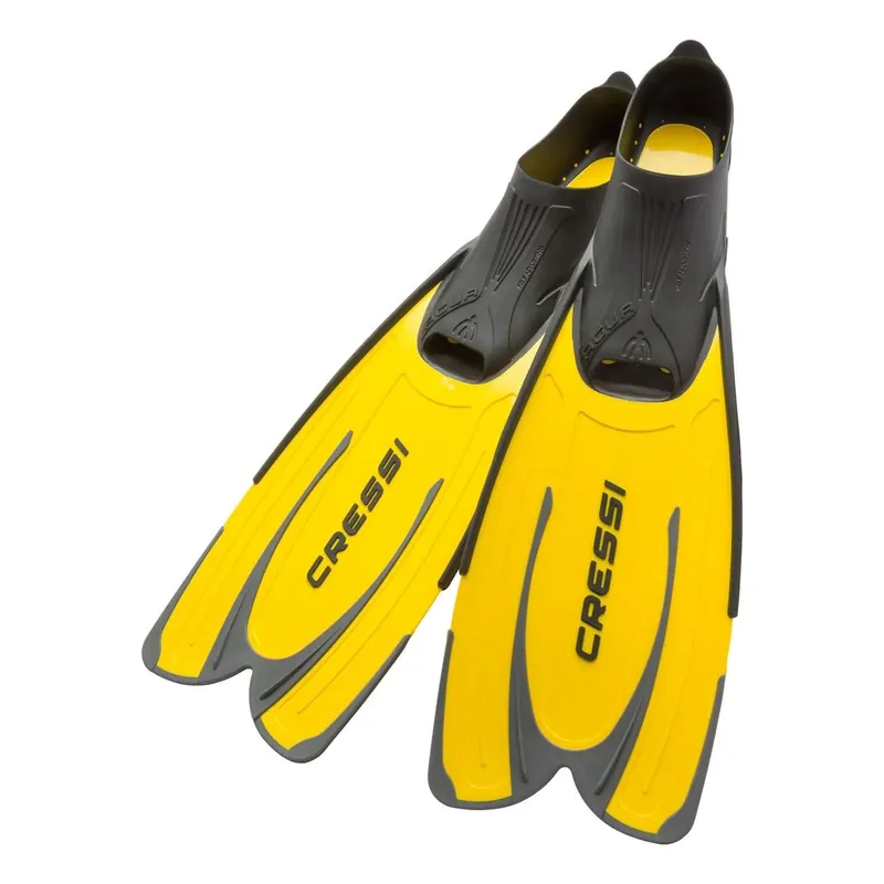 Snorkeling and Swimming Fins Agua Yellow EU 37-38-UK 4-5 Cressi CA201037 Geprüft