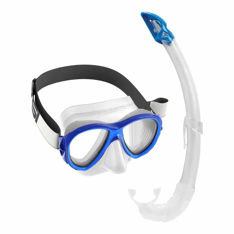 Top-Preis Snorkeling Kit Samoa and Mexico Transparent-Blue Cressi DM291020