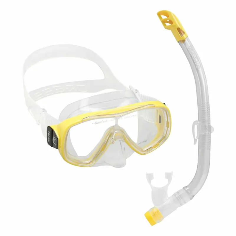 Must-Have Snorkeling Kit Ondina Vip Kids Yellow Cressi DM1010131