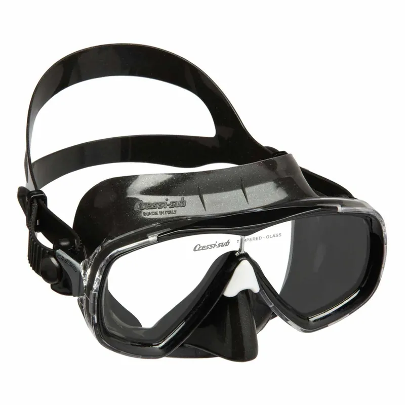 Bestpreis Snorkeling Silicone Mask Estrella Dark-Black Cressi DN345050