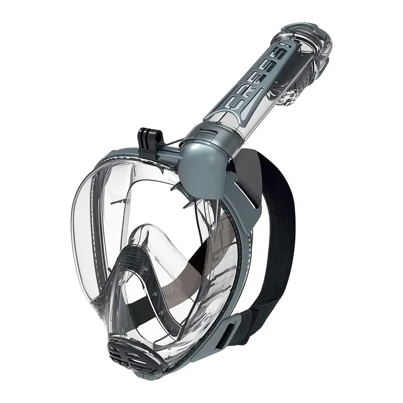 Sofort Bestellen Snorkeling Full Face Mask Duke Action Transparent-Silver S-M Cressi XDT000255