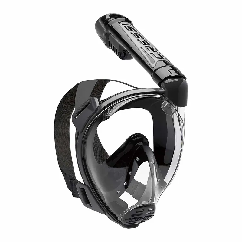 Snorkeling Full Face Mask Duke Dark-Black M-L Cressi XDT015050 Nur Heute