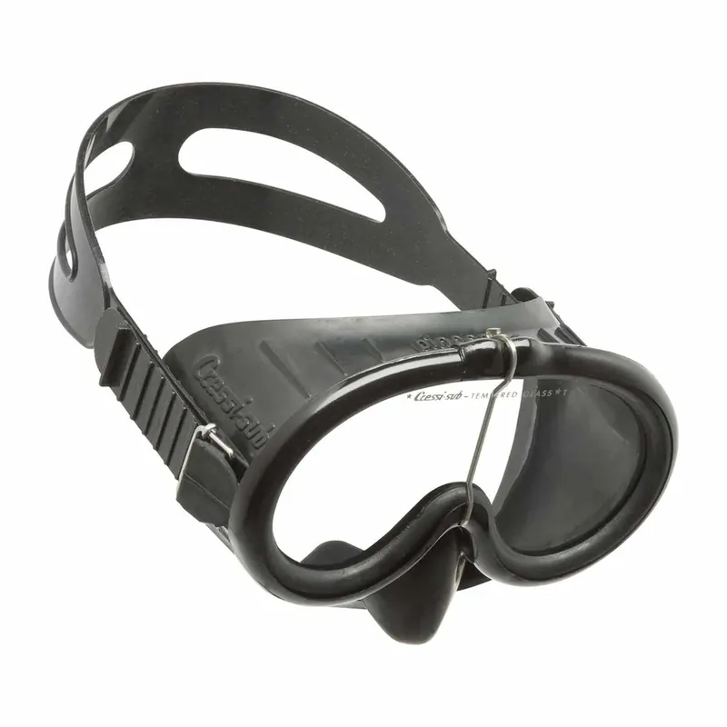 Direkt Vom Hersteller Snorkeling Silicone Mask Pinocchio Dark-Black Cressi DN210000