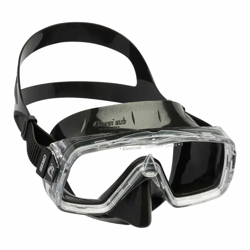 Snorkeling Silicone Mask Sirena Dark-Black Cressi DN202000 Wochenendangebot