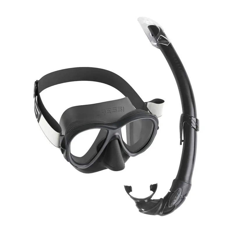 Snorkeling Kit Samoa and Mexico Dark-Black Cressi DM291550 Neue Ware