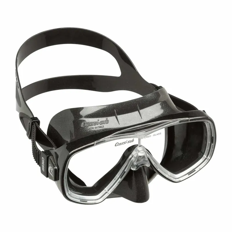 Heißes Angebot Snorkeling Silicone Mask Onda Dark-Black Cressi DN207150