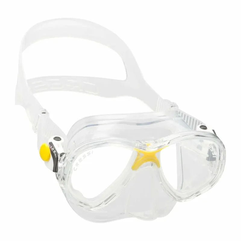 Snorkeling Mask Marea Kids Transparent-Yellow Cressi DN283010 Top-Seller