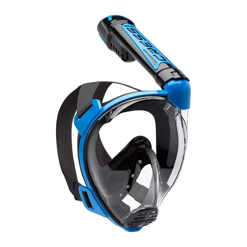 Schneller Versand Snorkeling Full Face Mask Duke Dark-Blue M-L Cressi XDT015020