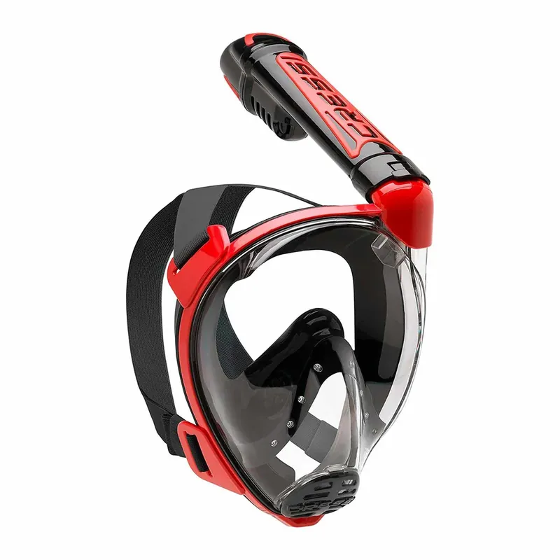 Snorkeling Full Face Mask Duke Dark-Red M-L Cressi XDT015058 Mega-Angebot