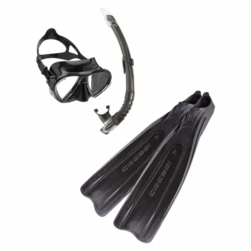 Nur Für Kurze Zeit Snorkeling Kit Pro Star Black EU 37-38-UK 4-5 Cressi BG18953738