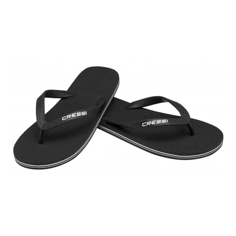 Flip Flops Beach Black Size 41-42 Cressi VB953941 Garantierte Lieferung