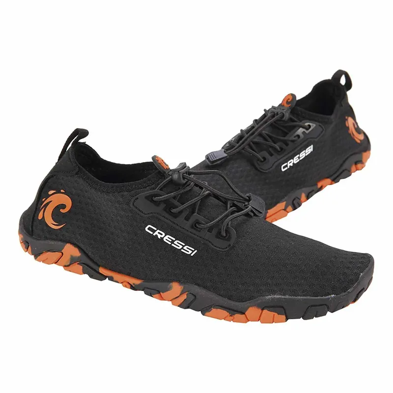 Water Shoes Molokai Black-Orange Size 40 Cressi XVB975340 Neu Im Sortiment