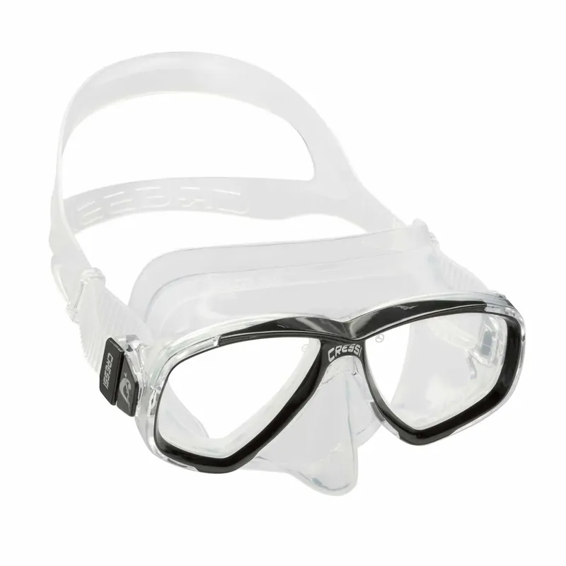 Highlight Snorkeling Silicone Mask Perla Transparent-Black Cressi DN207950