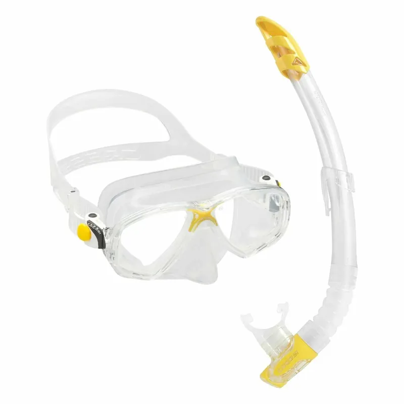 Snorkeling Kit Marea Vip Yellow Cressi DM1000051 Rabatt