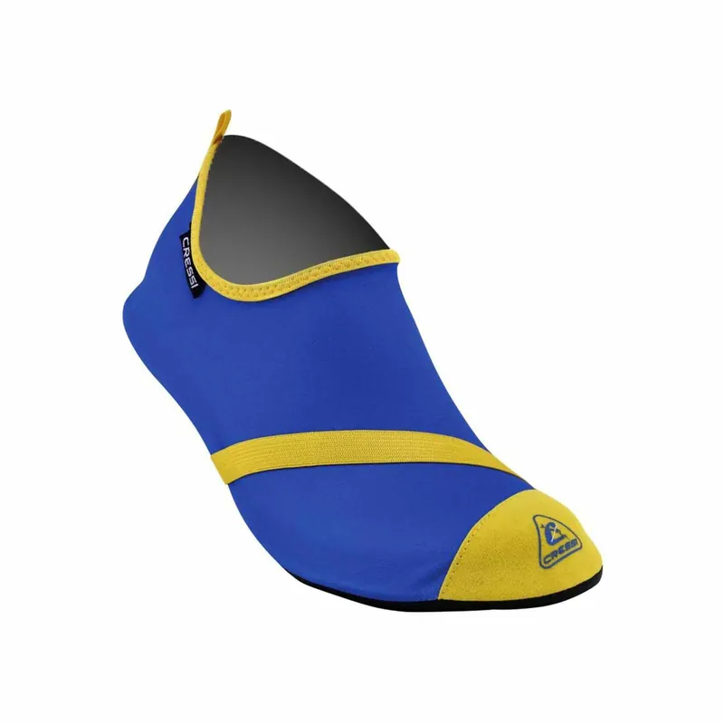 Schneller Versand Diving Socks Aqua Royal Blue-Yellow Size 34-35 Cressi FLX420335